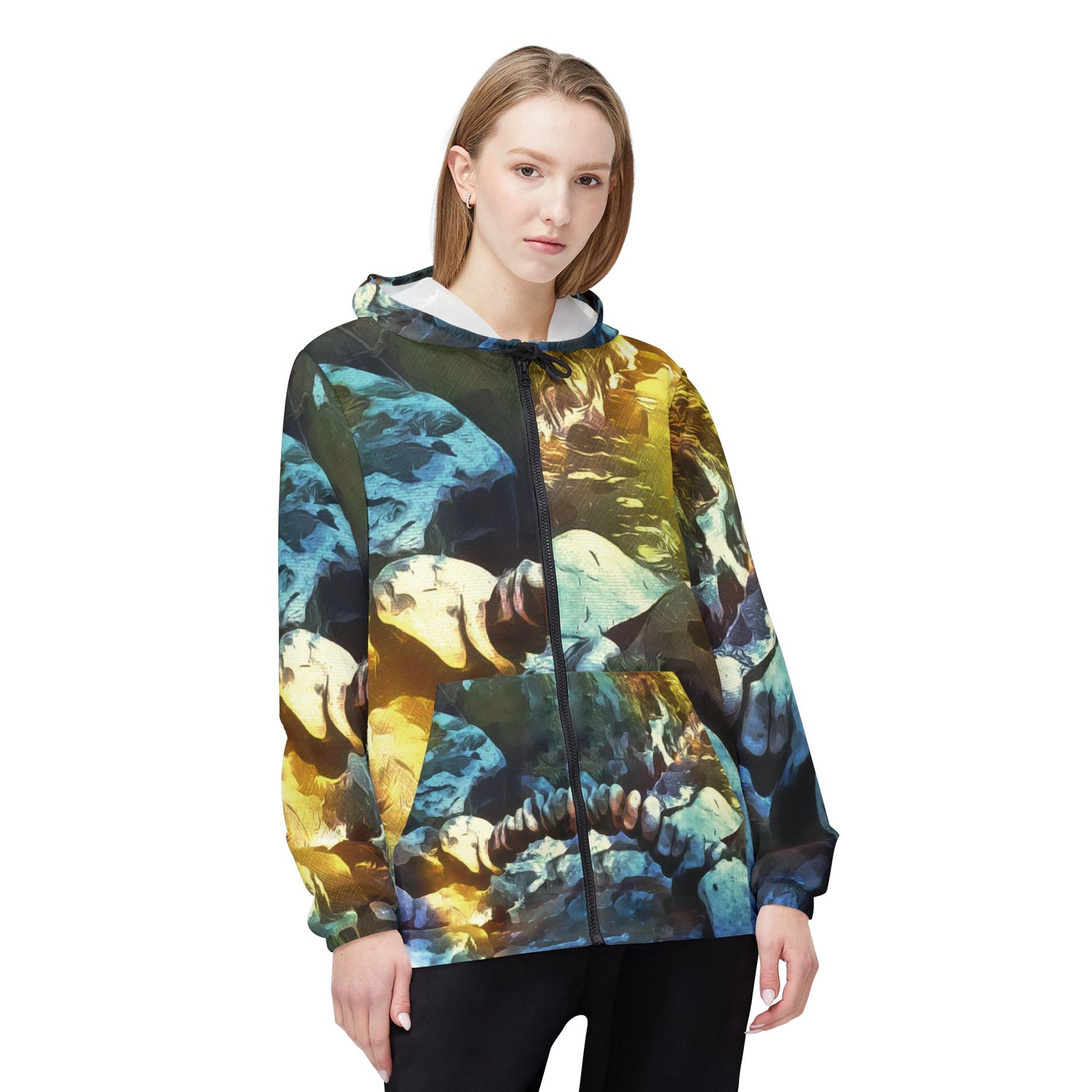 Windbreaker Jacket - Stone Balance (Variant 3)