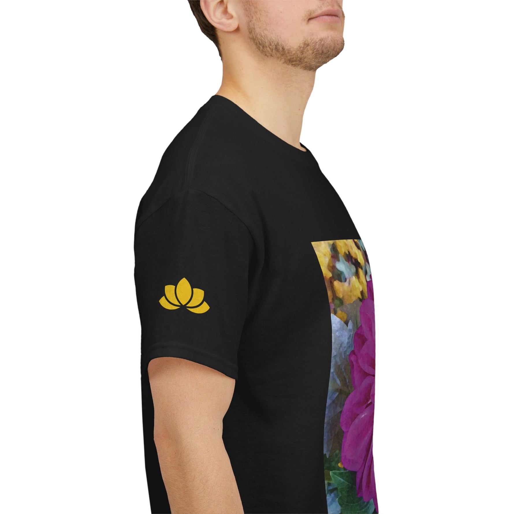 Unisex Heavy Cotton Tee - Flower of Dahlia
