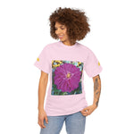 Unisex Heavy Cotton Tee - Flower of Dahlia