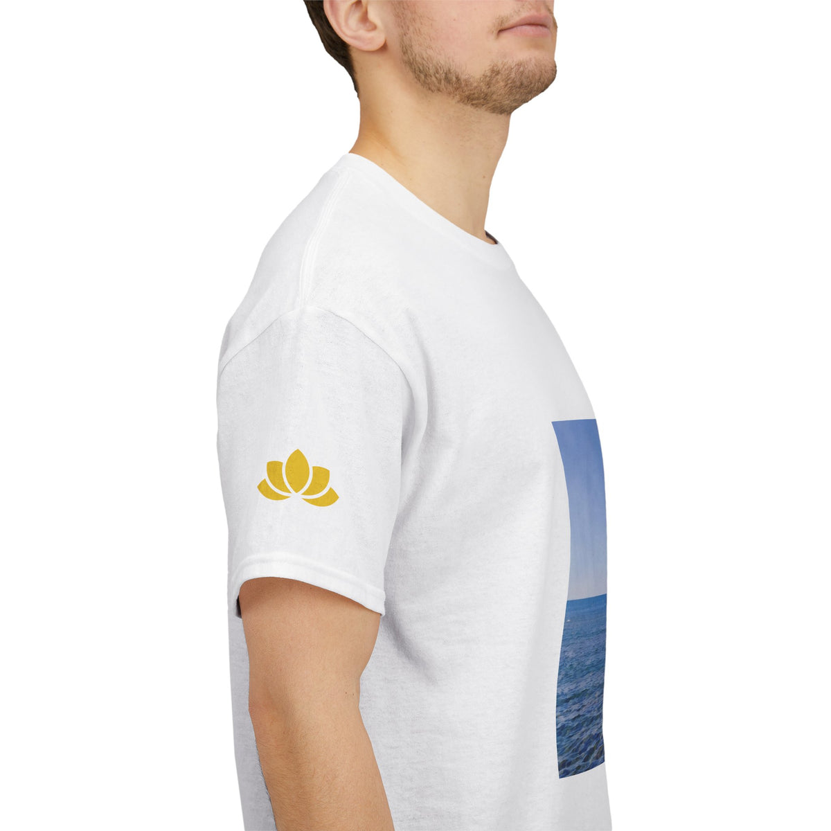 Unisex Heavy Cotton Tee - Sea (Variant 2)