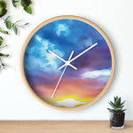 Wall Clock - Sunset Sky (Variant 1)