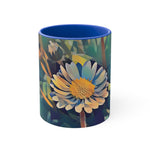 Mug 11oz - Poly Art - Flower of Daisies (Variant 05)