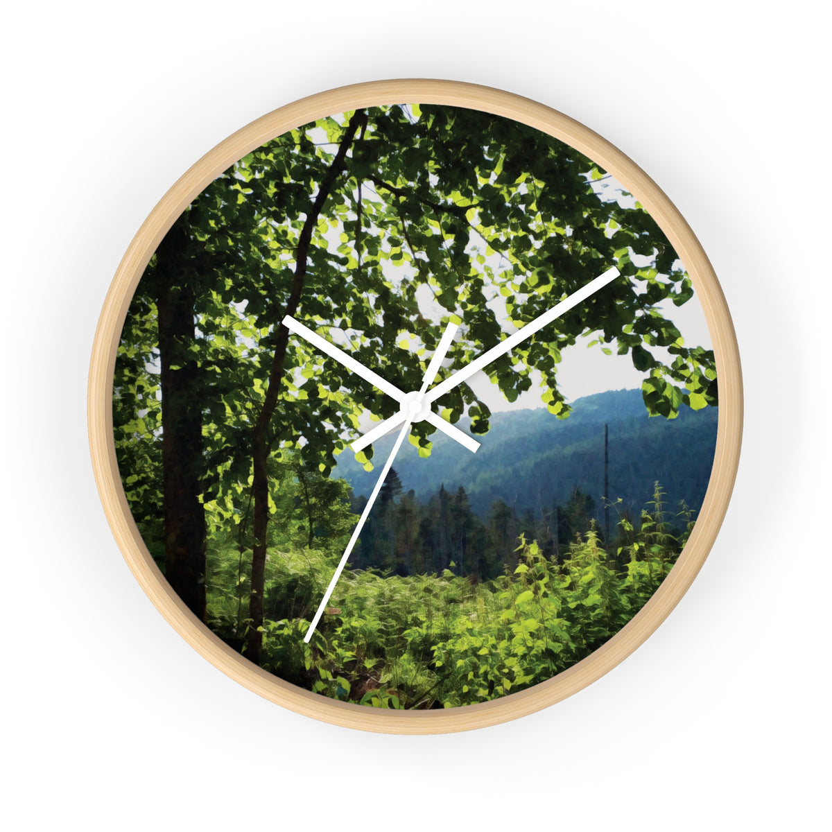 Wall Clock - Forest