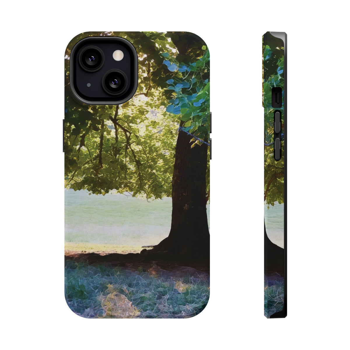 Magnetic Tough Phone Case - Tree in a Lawn (Variant 2)