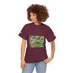 Unisex Heavy Cotton Tee - Flower of Lotus (Variant 3)