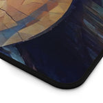 Desk Mat - Poly Art - Wooden Trunks (Variant 3)