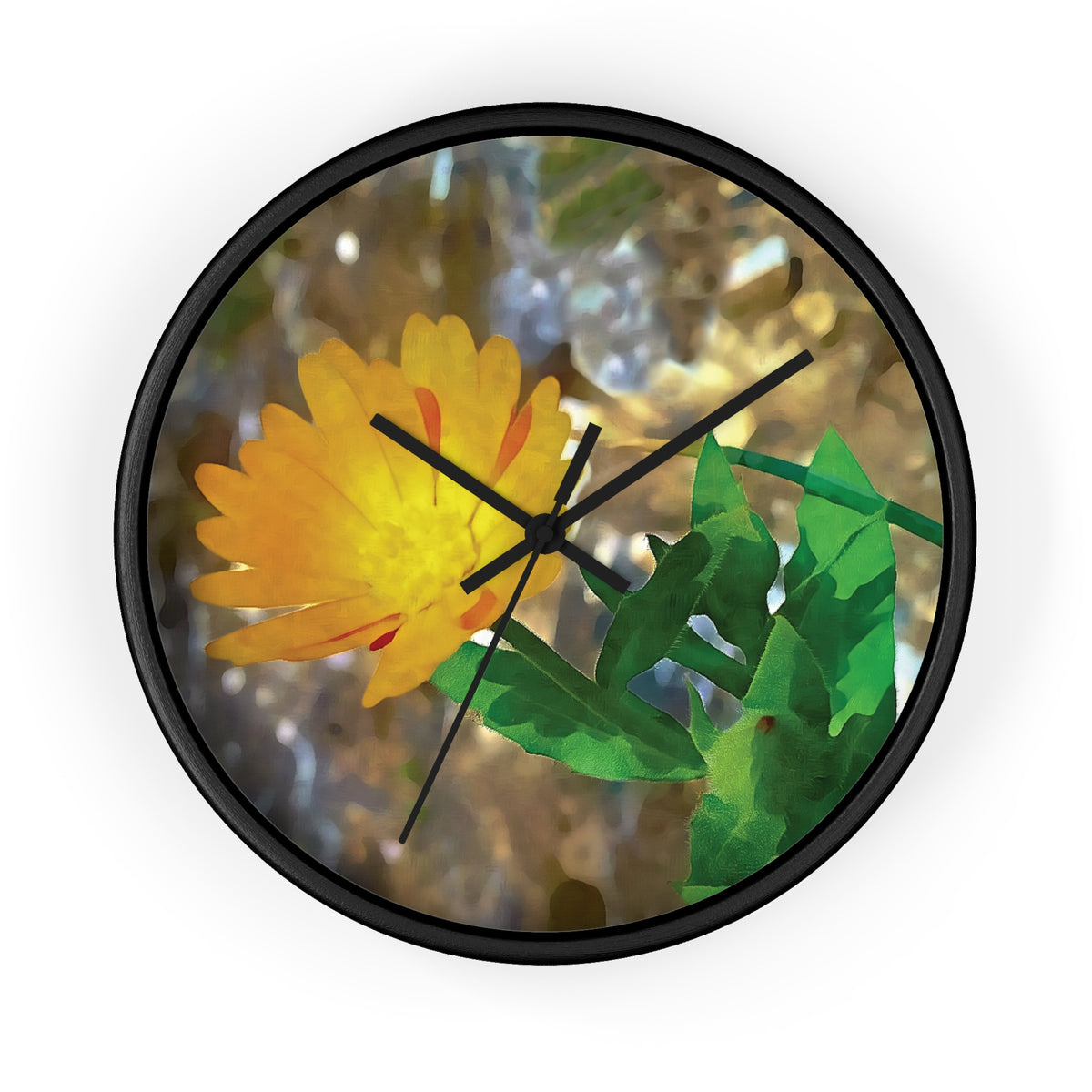 Wall Clock - Flower of Calendula