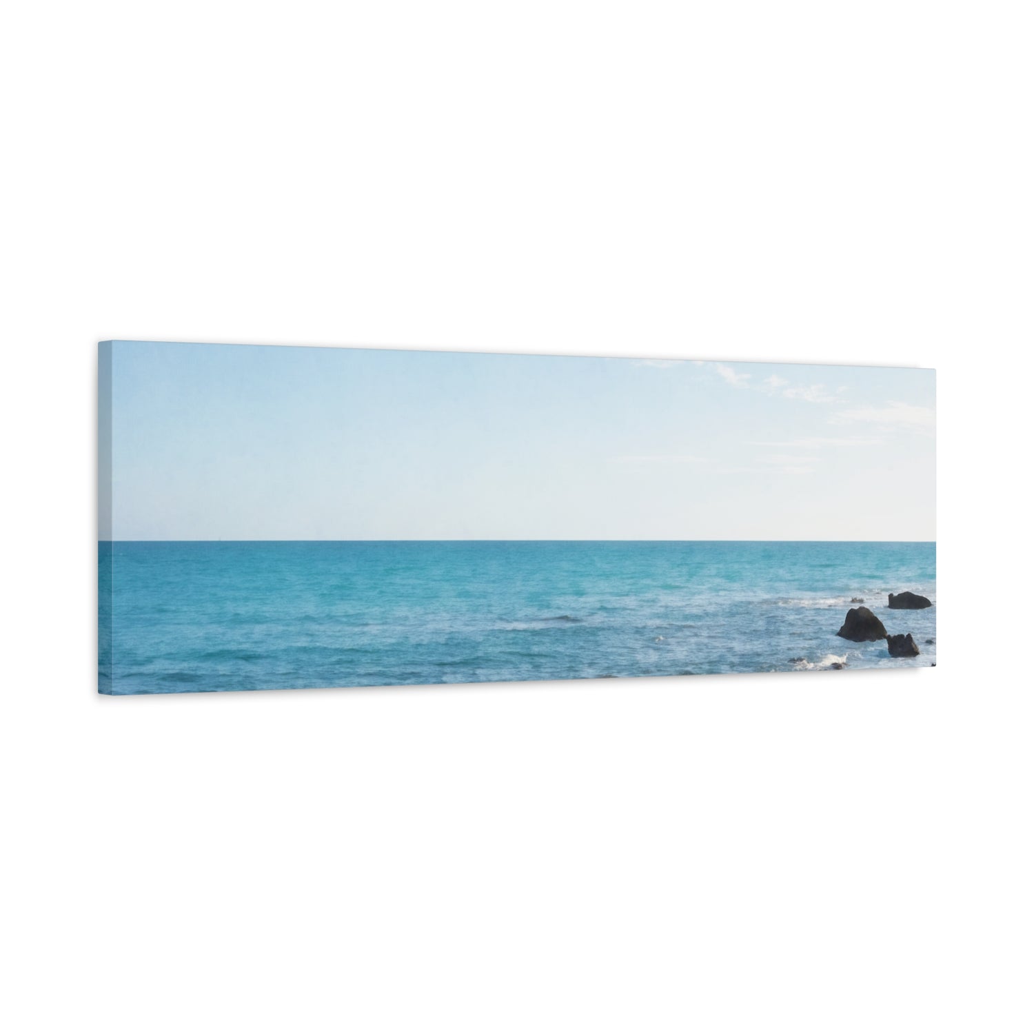 Stretched Matte Canvas - Sea (Variant 07)