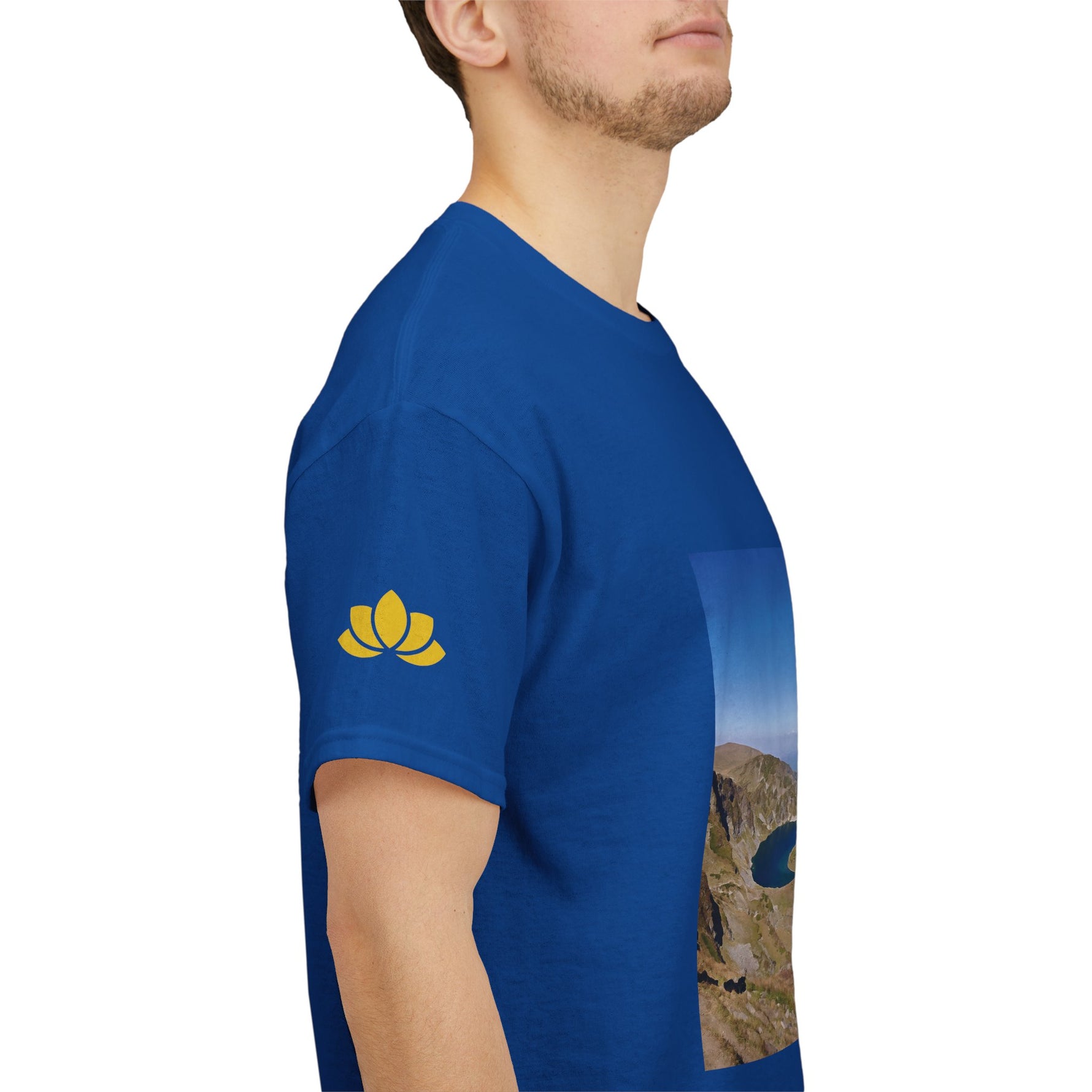 Unisex Heavy Cotton Tee - Rila Lakes (Variant 2)