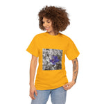 Unisex Heavy Cotton Tee - Poly Art - Flower of Anemone