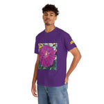 Unisex Heavy Cotton Tee - Flower of Dahlia