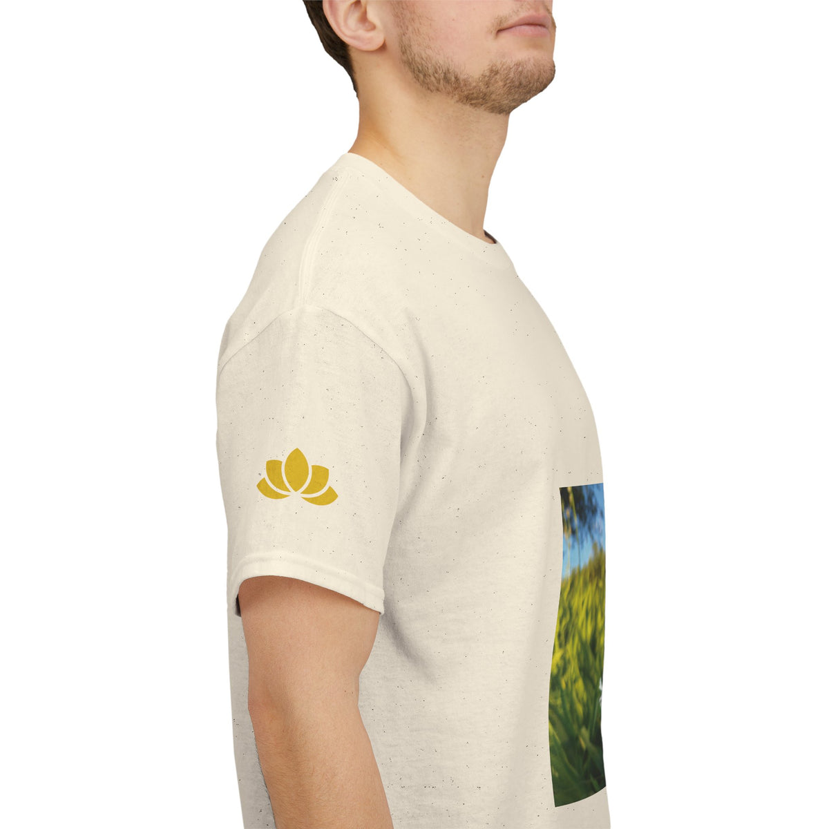 Unisex Heavy Cotton Tee - Flower of Silene Vulgaris
