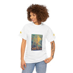 Unisex Heavy Cotton Tee - Poly Art - Forest (Variant 2)