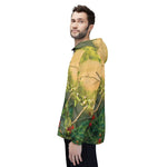 Windbreaker Jacket - Poly Art - Rosehip Plant