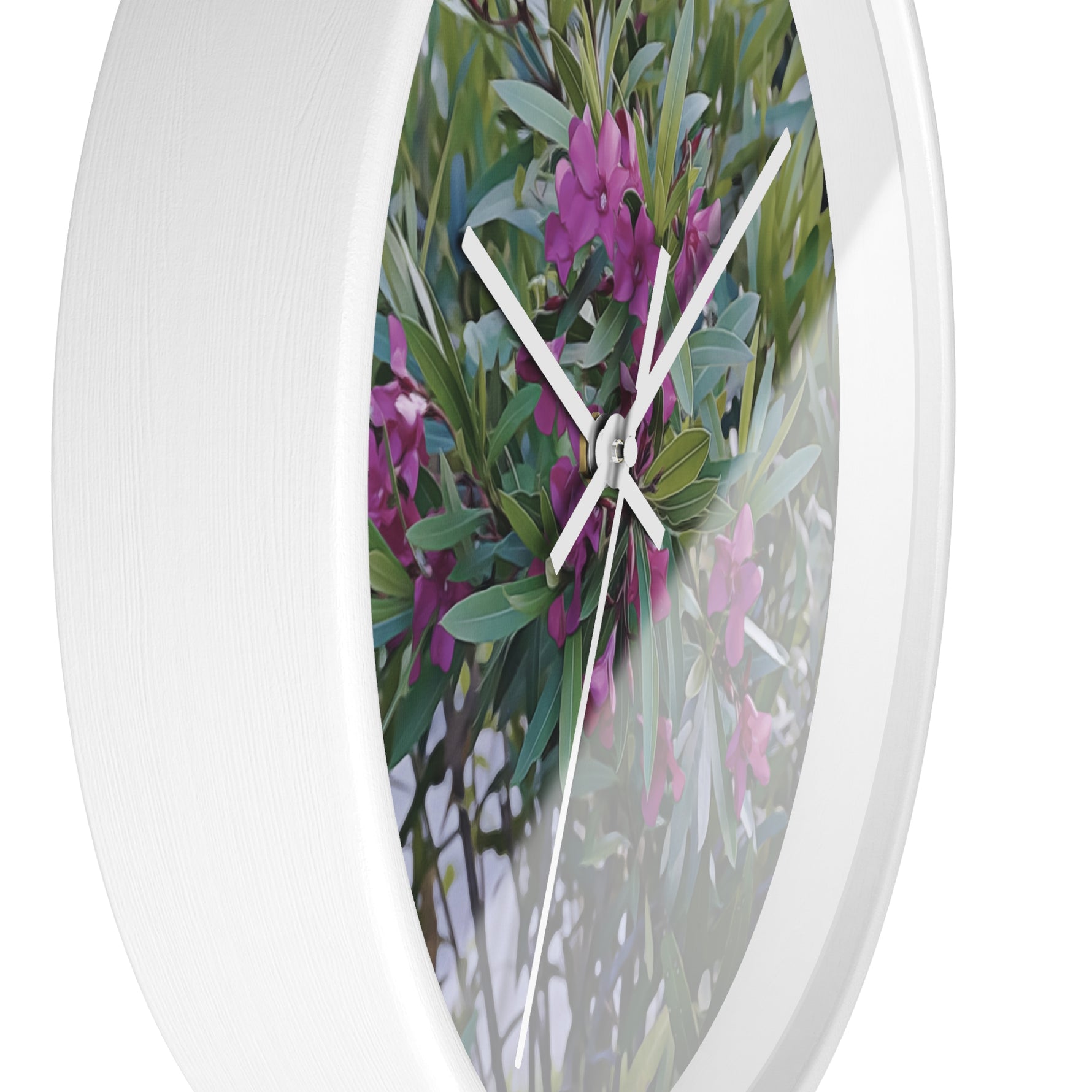 Wall Clock - Flower of Oleander