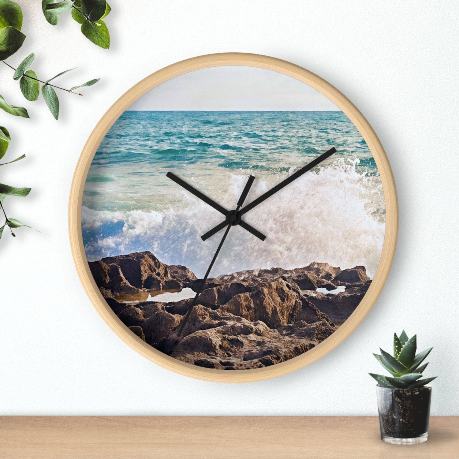 Wall Clock - Sea (Variant 5)