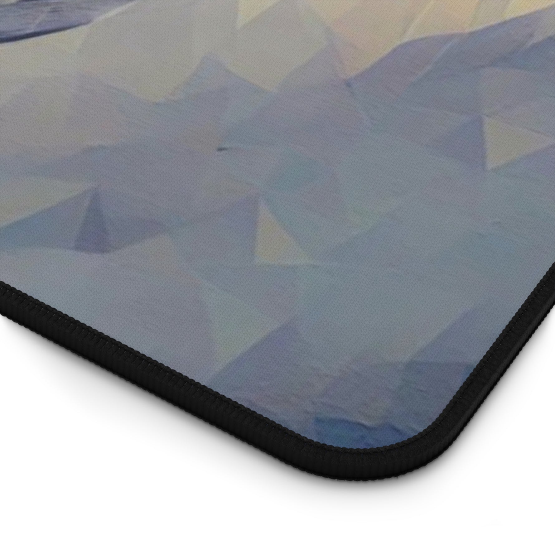 Desk Mat - Poly Art - View from Mont Blanc (Variant 2)
