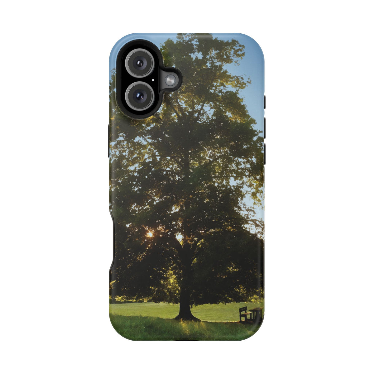 Magnetic Tough Phone Case - Tree in a Lawn (Variant 1)