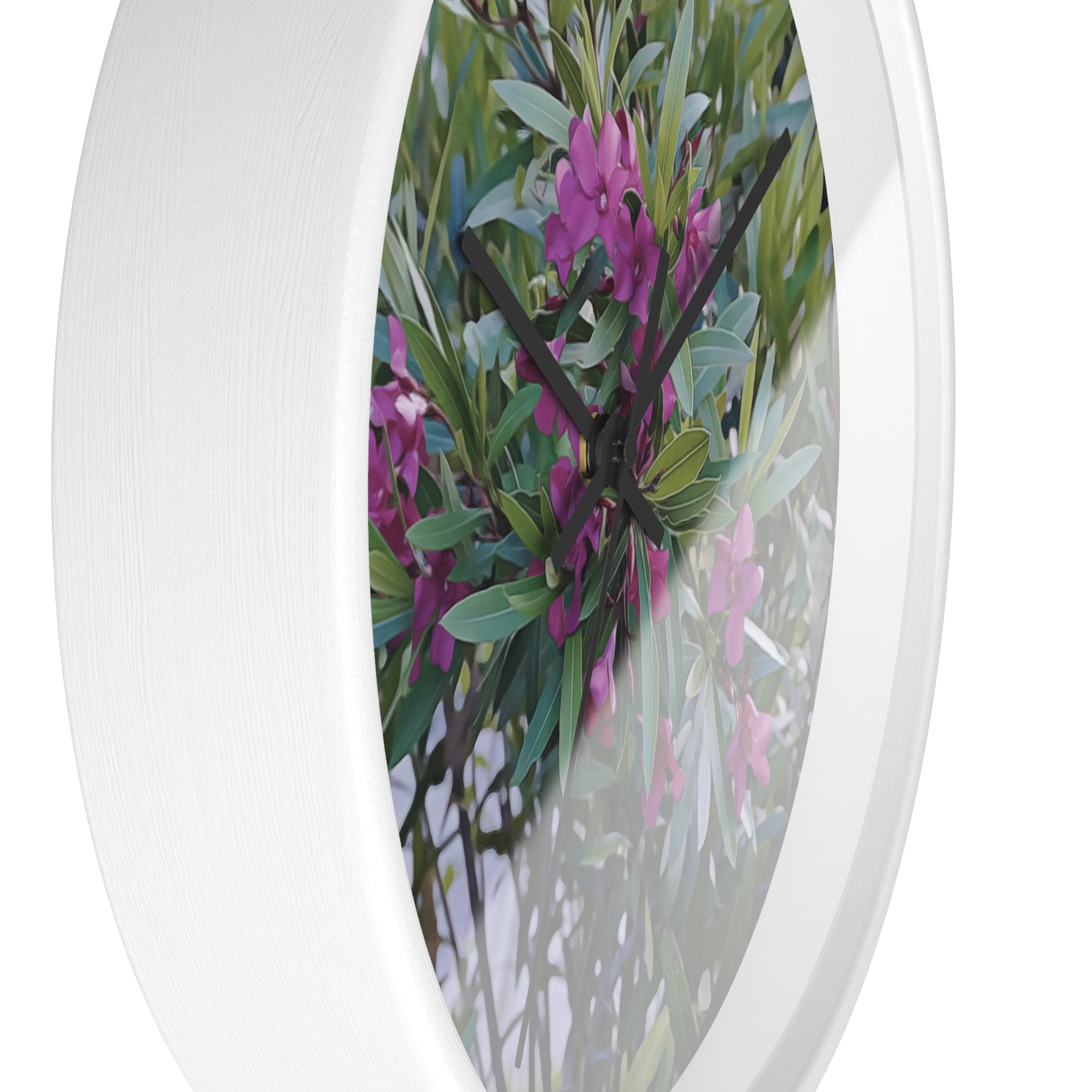 Wall Clock - Flower of Oleander