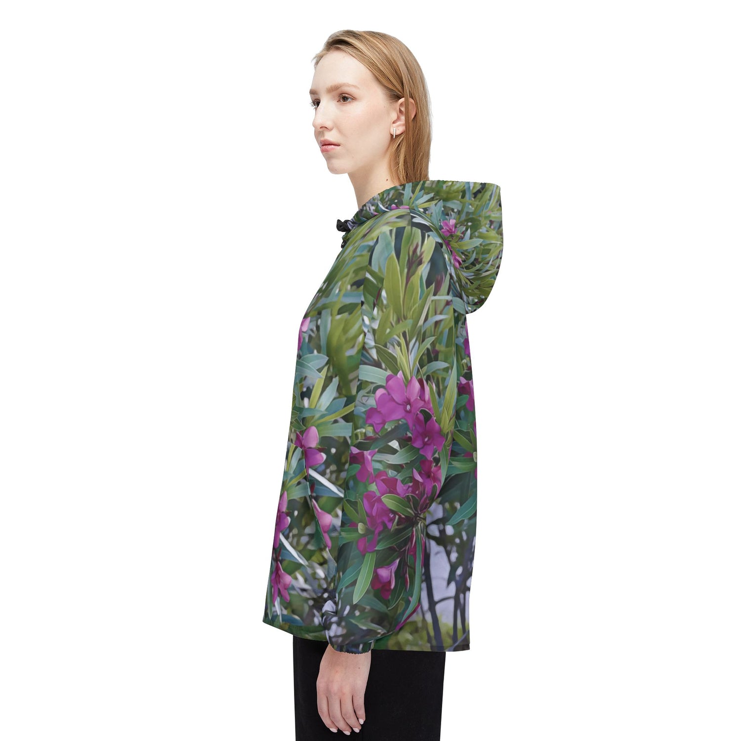 Windbreaker Jacket - Flower of Oleander