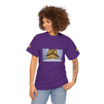 Unisex Heavy Cotton Tee - Nepal, Buddha's Eyes (Variant 4)