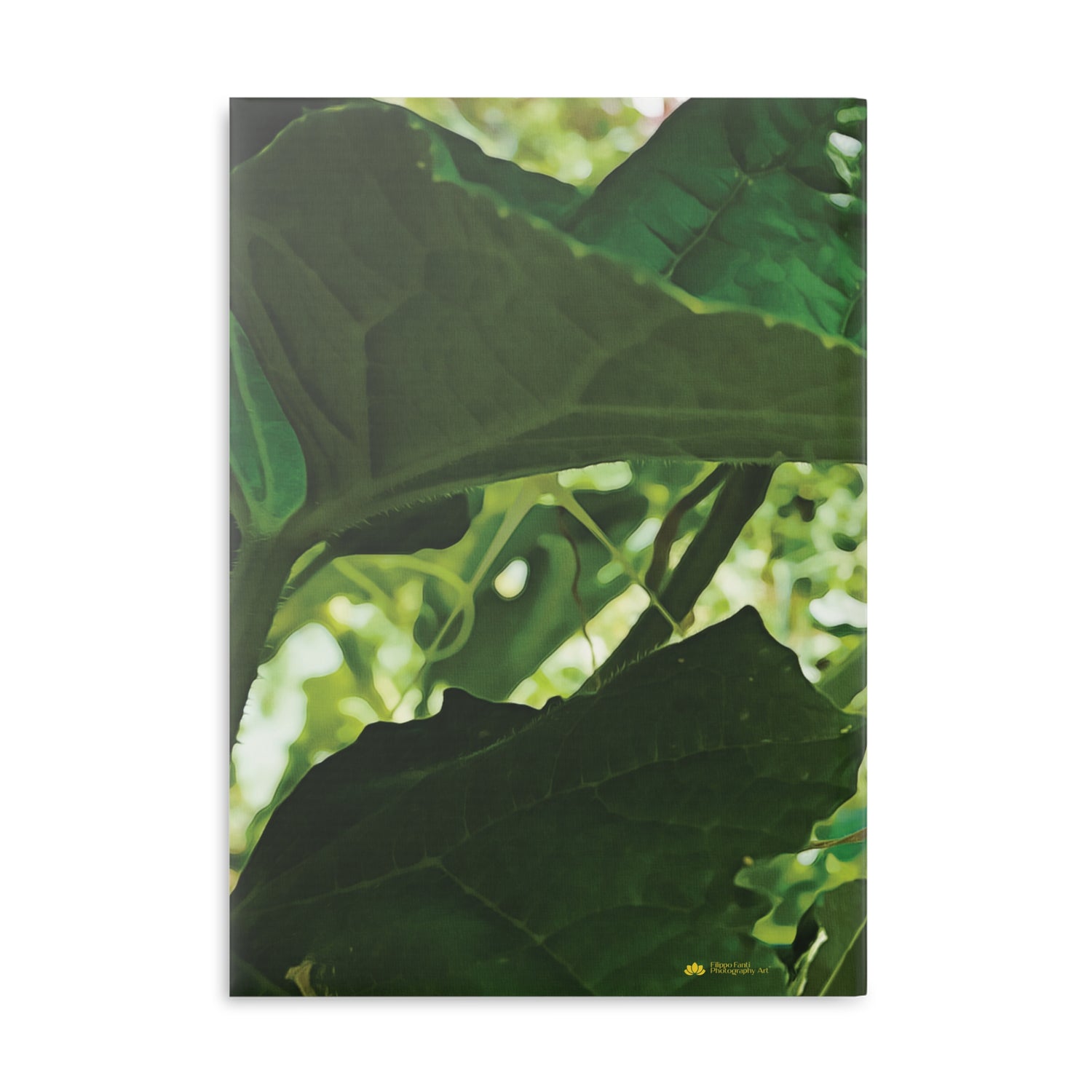 Hardcover Notebook with Puffy Covers - Flower of Cucumber