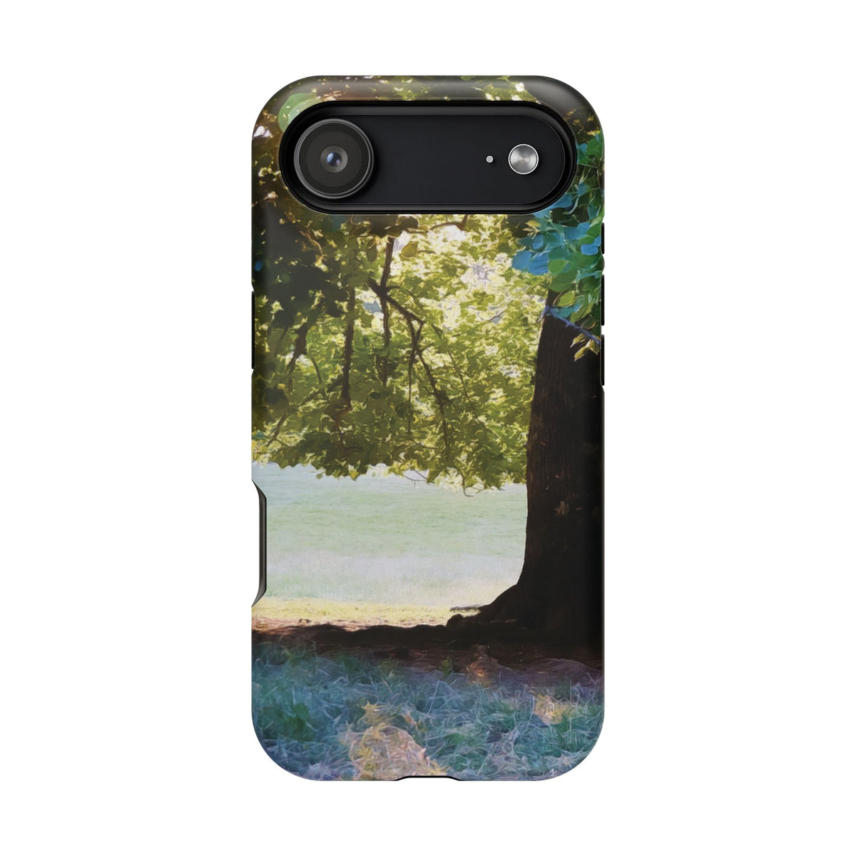 Magnetic Tough Phone Case - Tree in a Lawn (Variant 2)