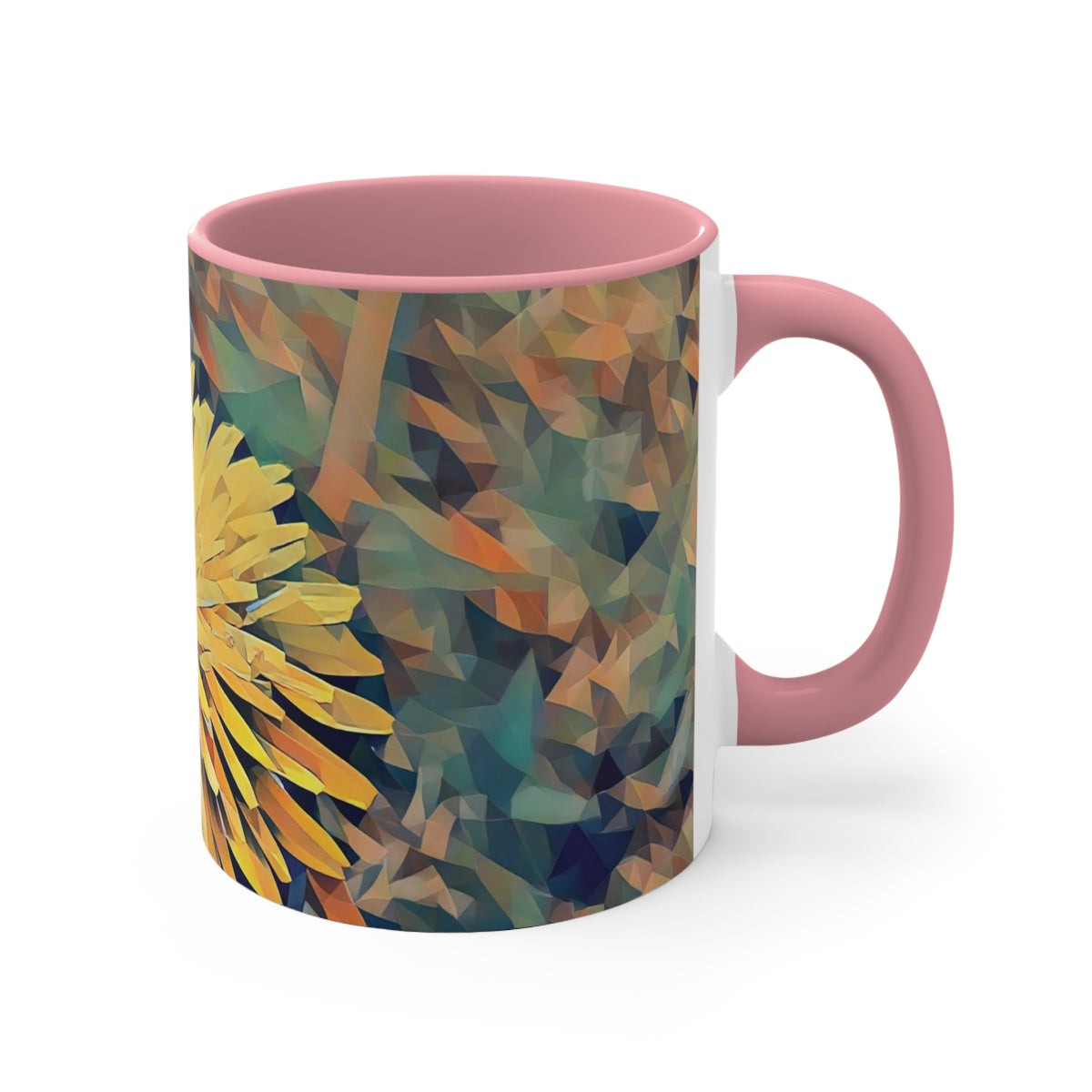 Mug 11oz - Poly Art - Flower of Dandelion (Variant 1)