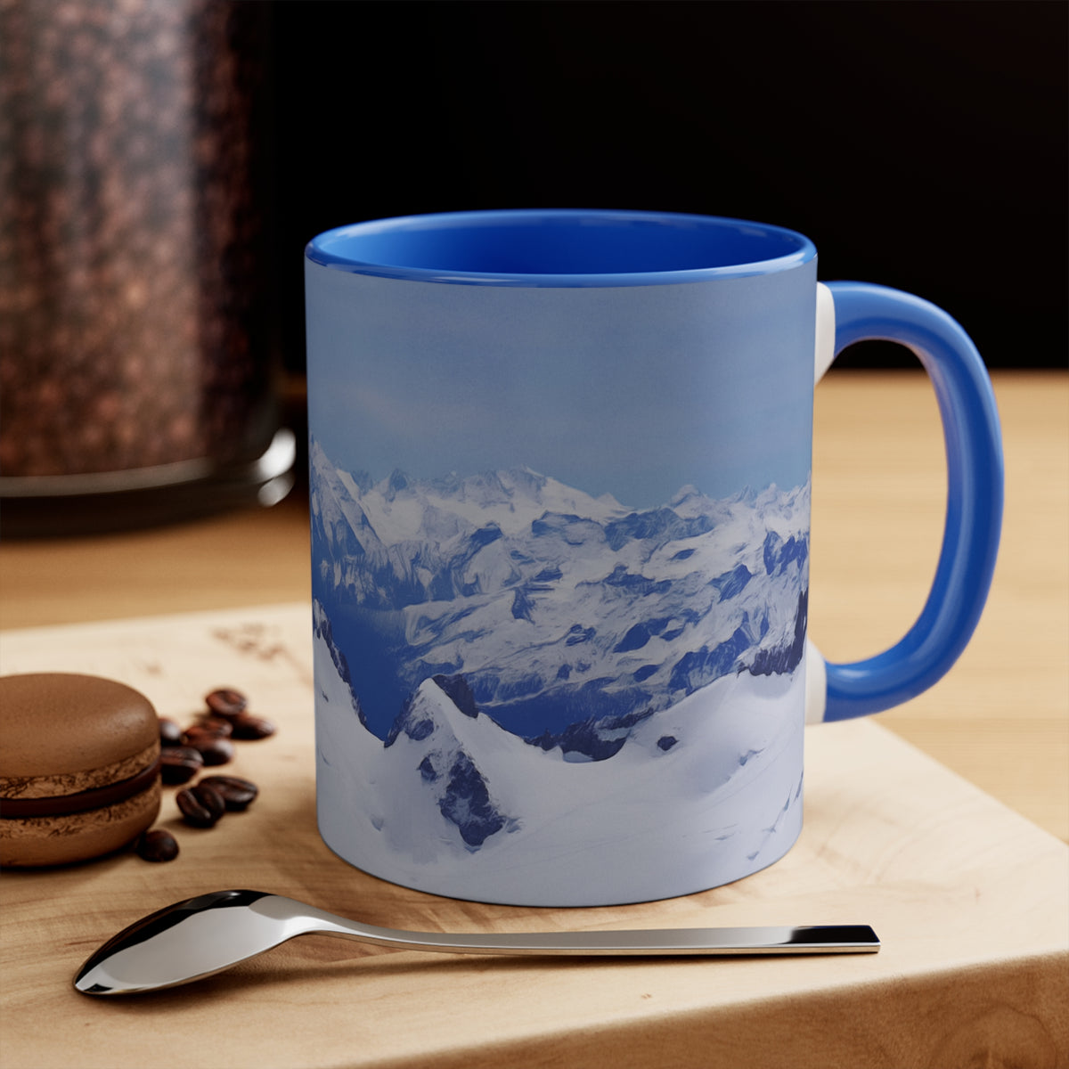 Mug 11oz - View from Mont Blanc, France (Variant 1)