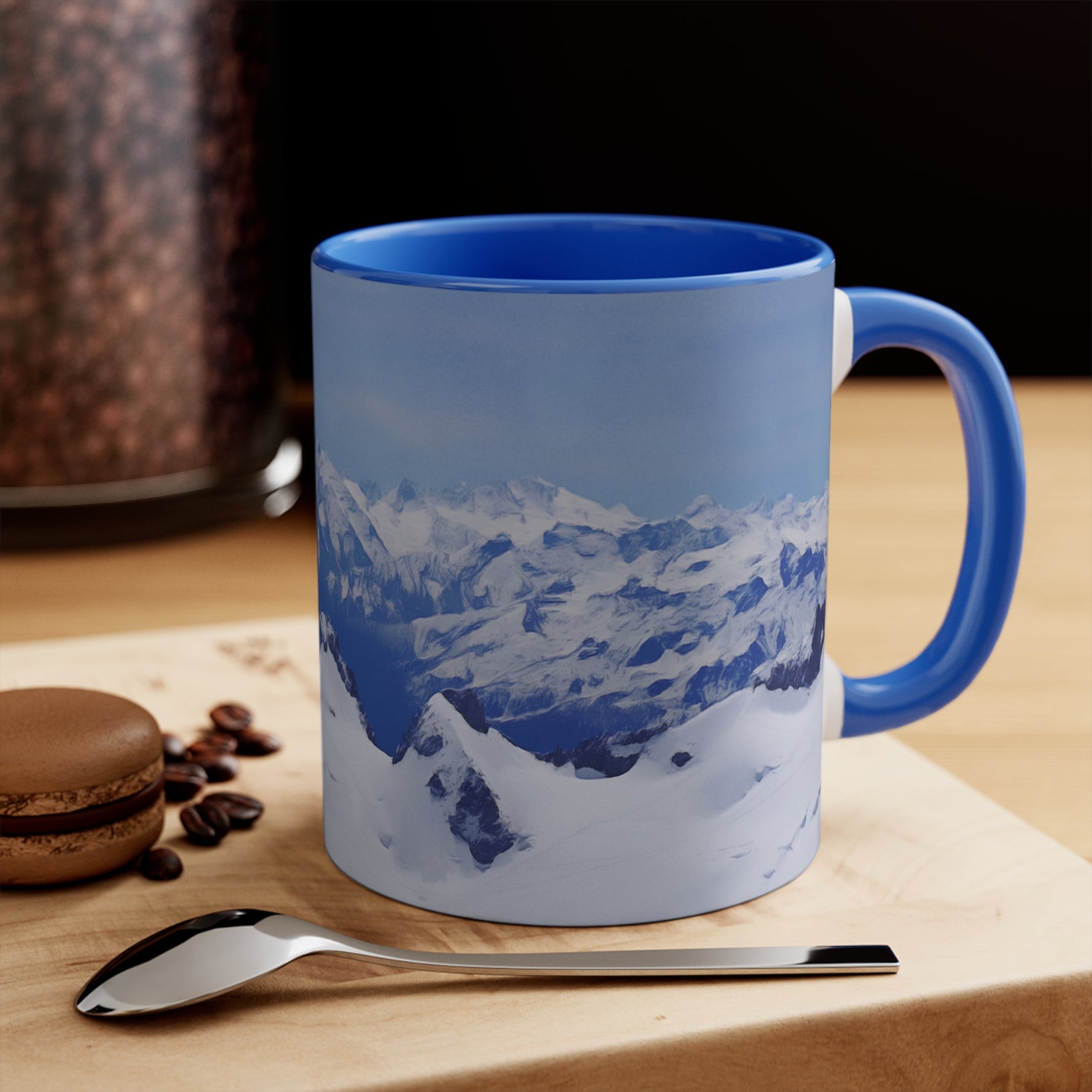Mug 11oz - View from Mont Blanc, France (Variant 1)