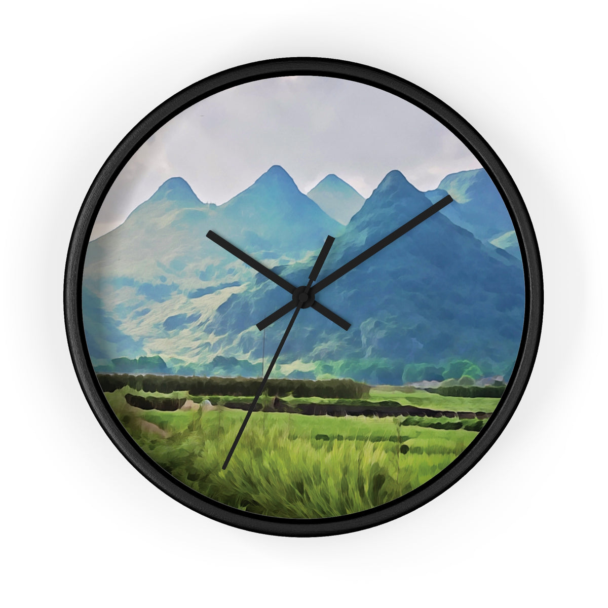 Wall Clock - China's Guilin Hills (Variant 2)