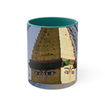 Mug 11oz - Nepal, Stupa with Buddha's Eyes (Variant 6)