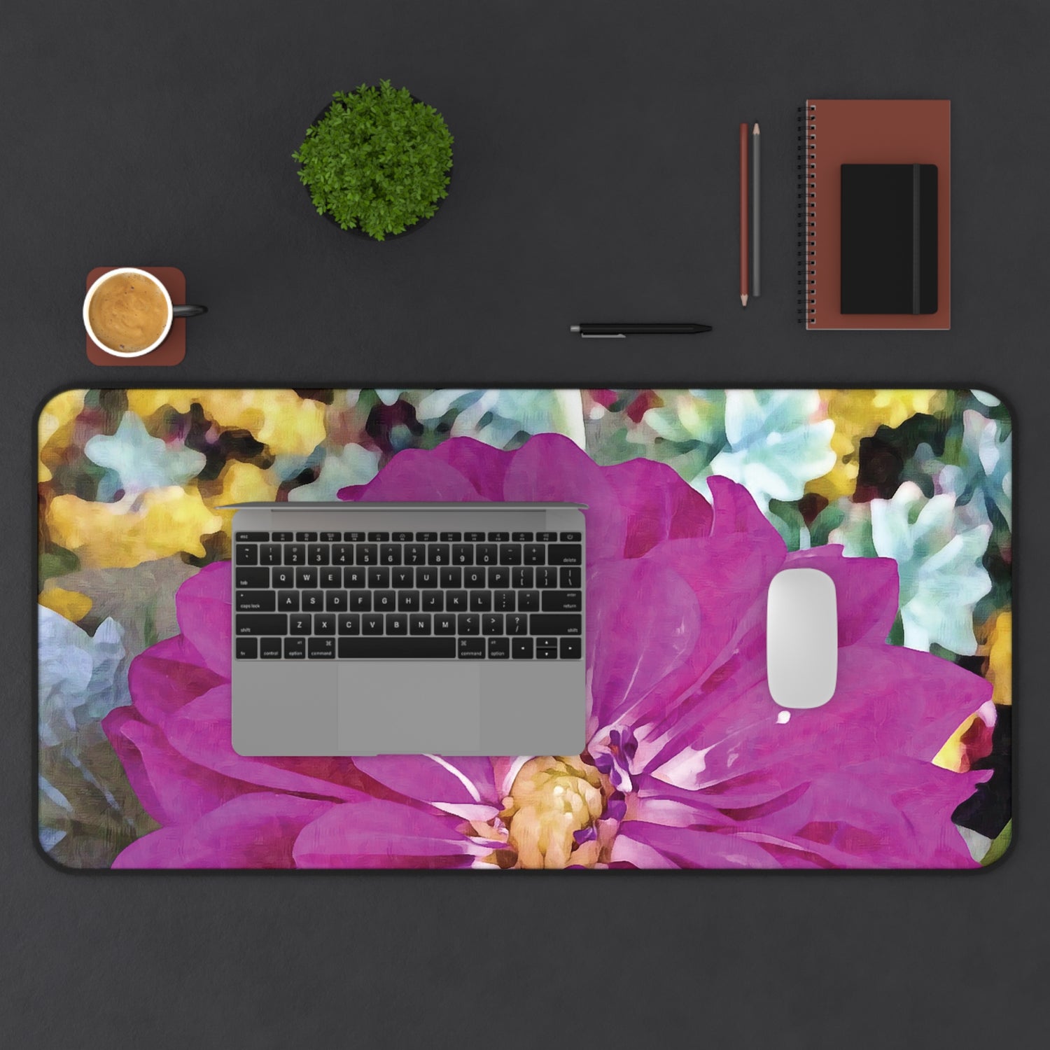 Desk Mat - Flower of Dahlia (Variant 1)