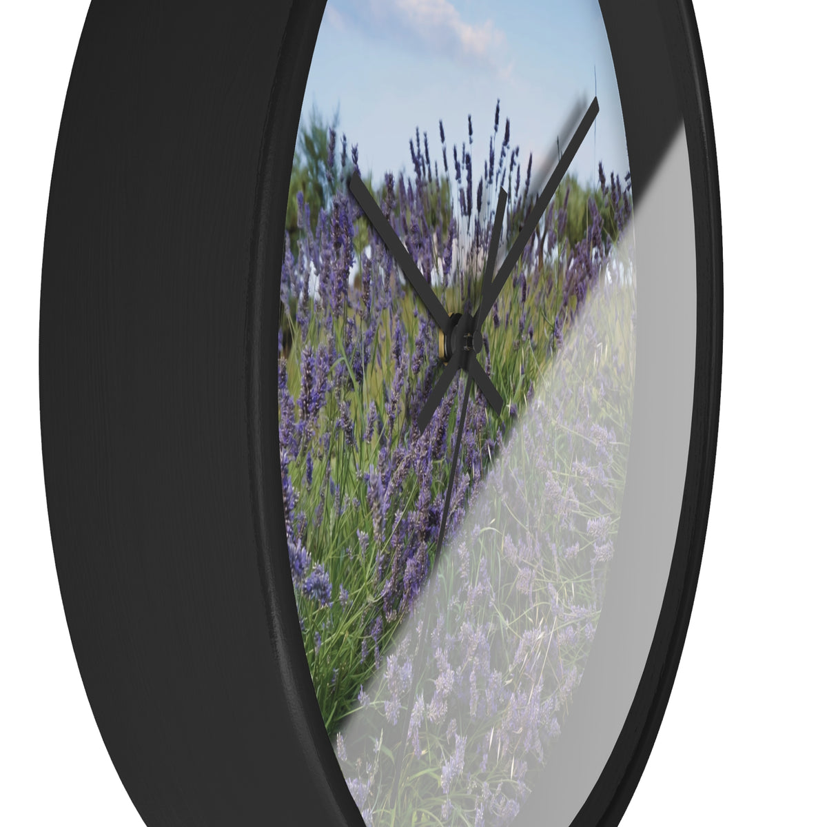 Wall Clock - Flower of Lavender (Variant 1)