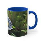 Mug 11oz - Poly Art - Flower of Daisies (Variant 04)