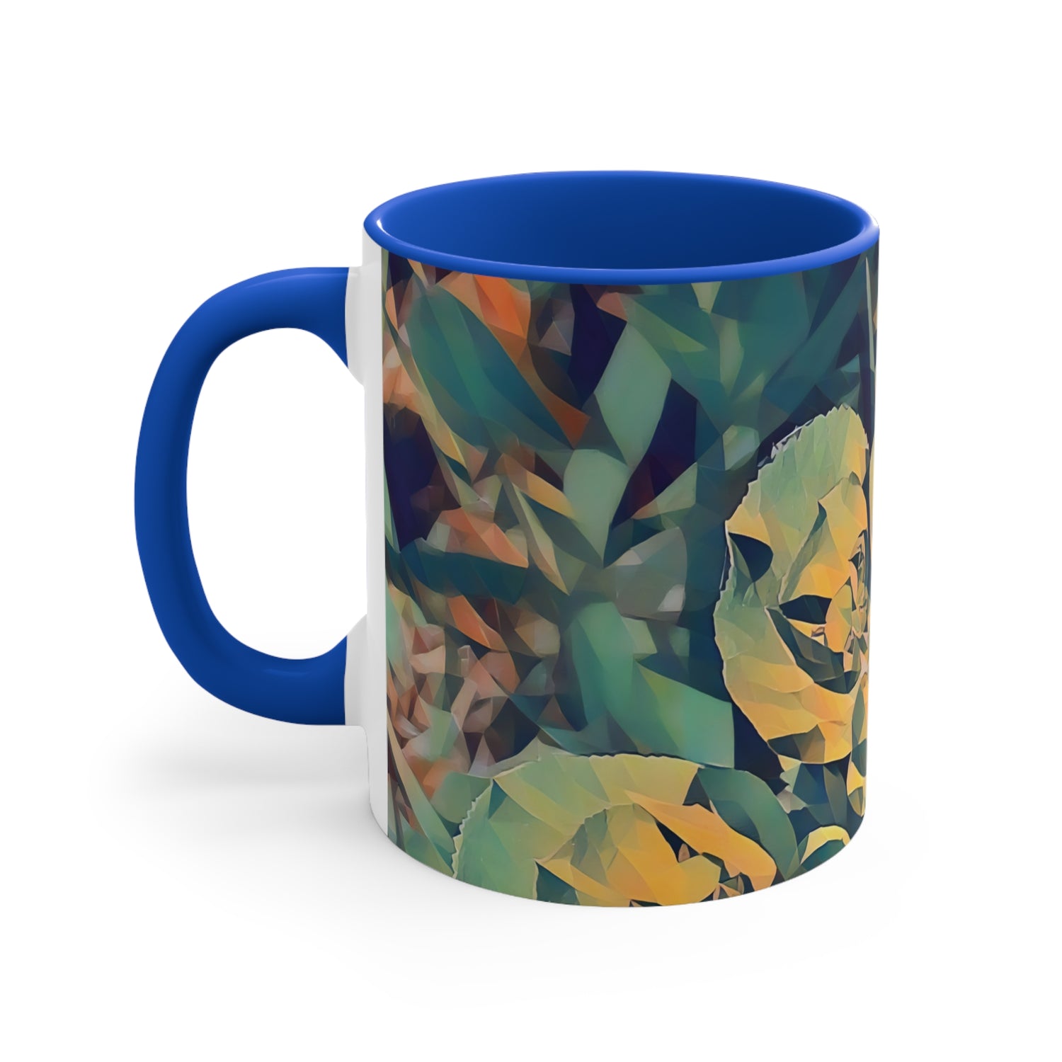 Mug 11oz - Poly Art - Flower of Euphorbia Helioscopia