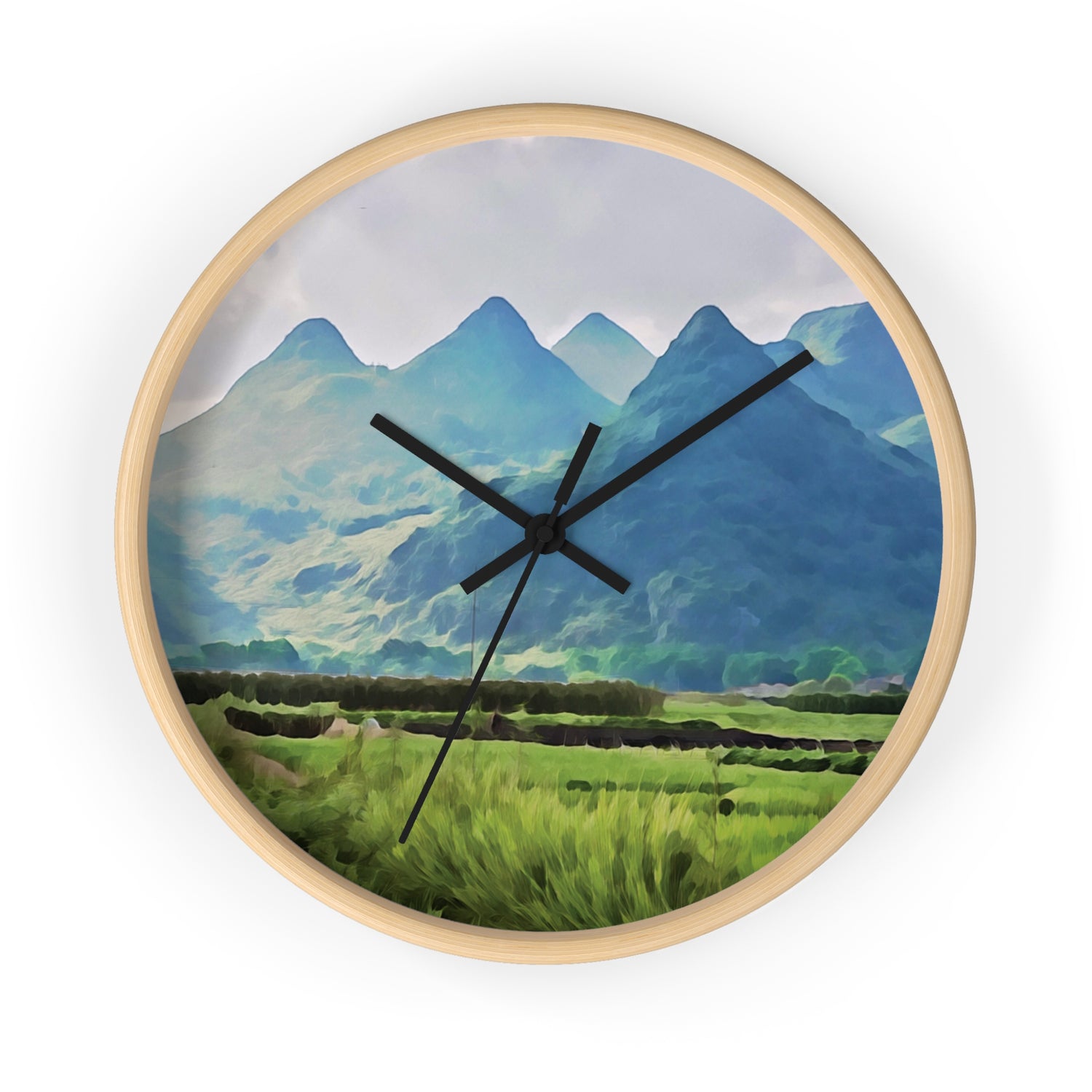 Wall Clock - China's Guilin Hills (Variant 2)