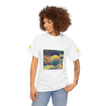 Unisex Heavy Cotton Tee - Poly Art - Stone Balance