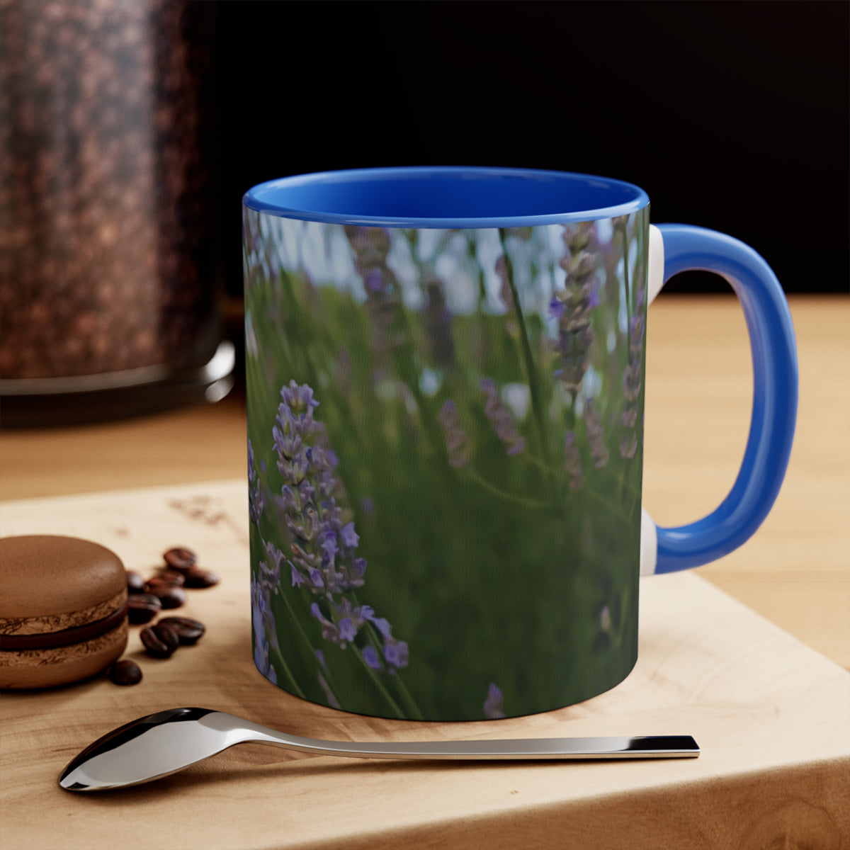 Mug 11oz - Flower of Lavender with Bombus Insect (Variant 2)