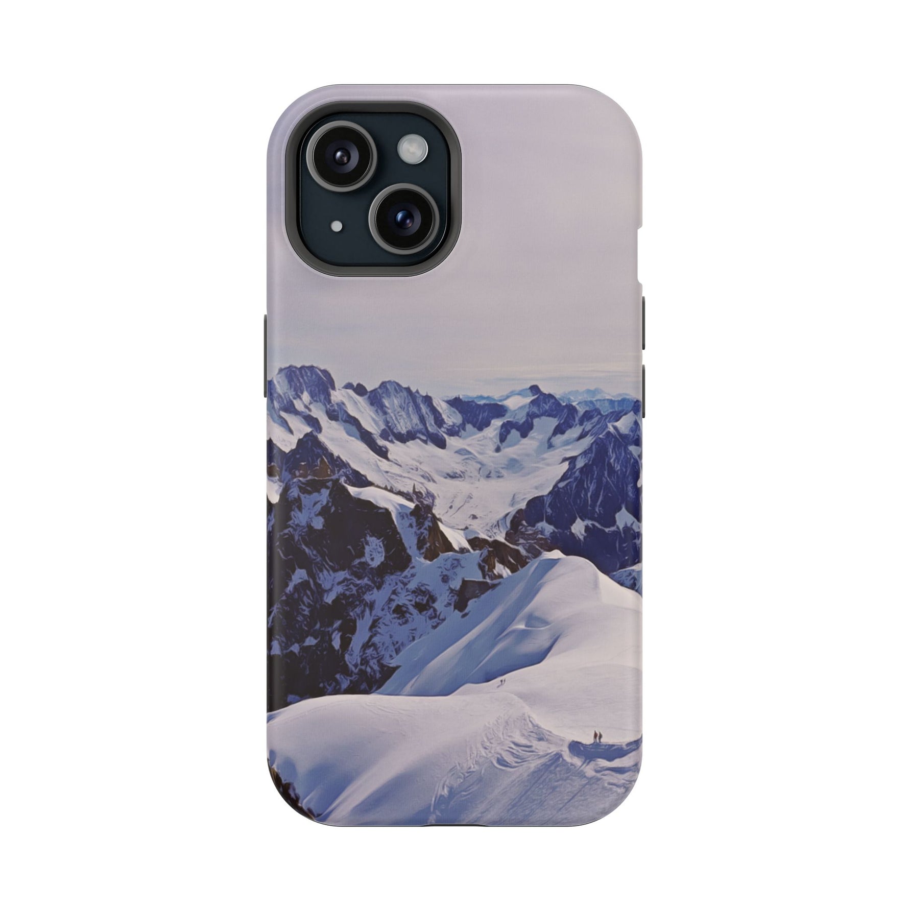 Magnetic Tough Phone Case - View from Mont Blanc (Variant 2)