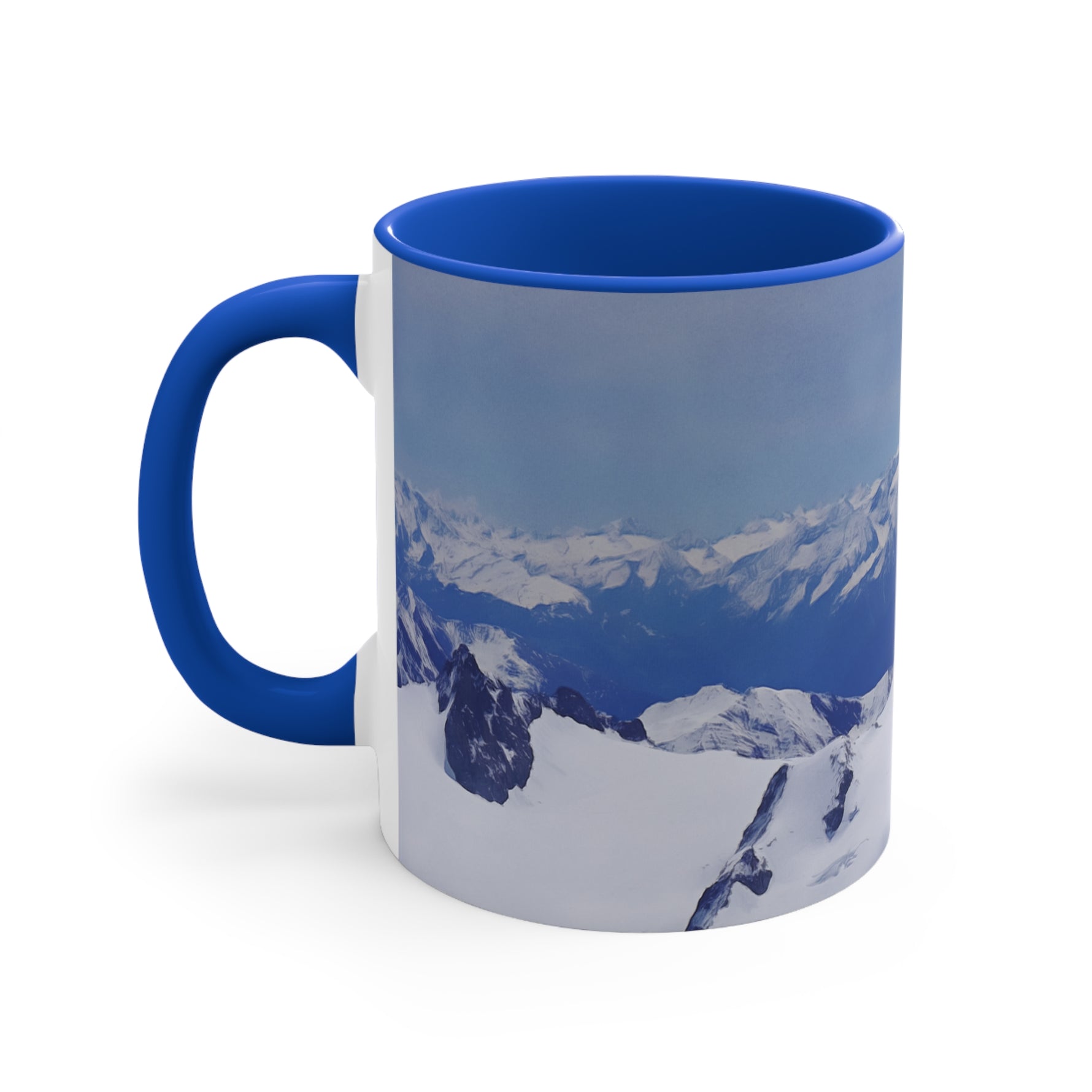 Mug 11oz - View from Mont Blanc, France (Variant 1)