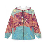 Windbreaker Jacket - Poly Art - Flower of Dahlia (Variant 1)
