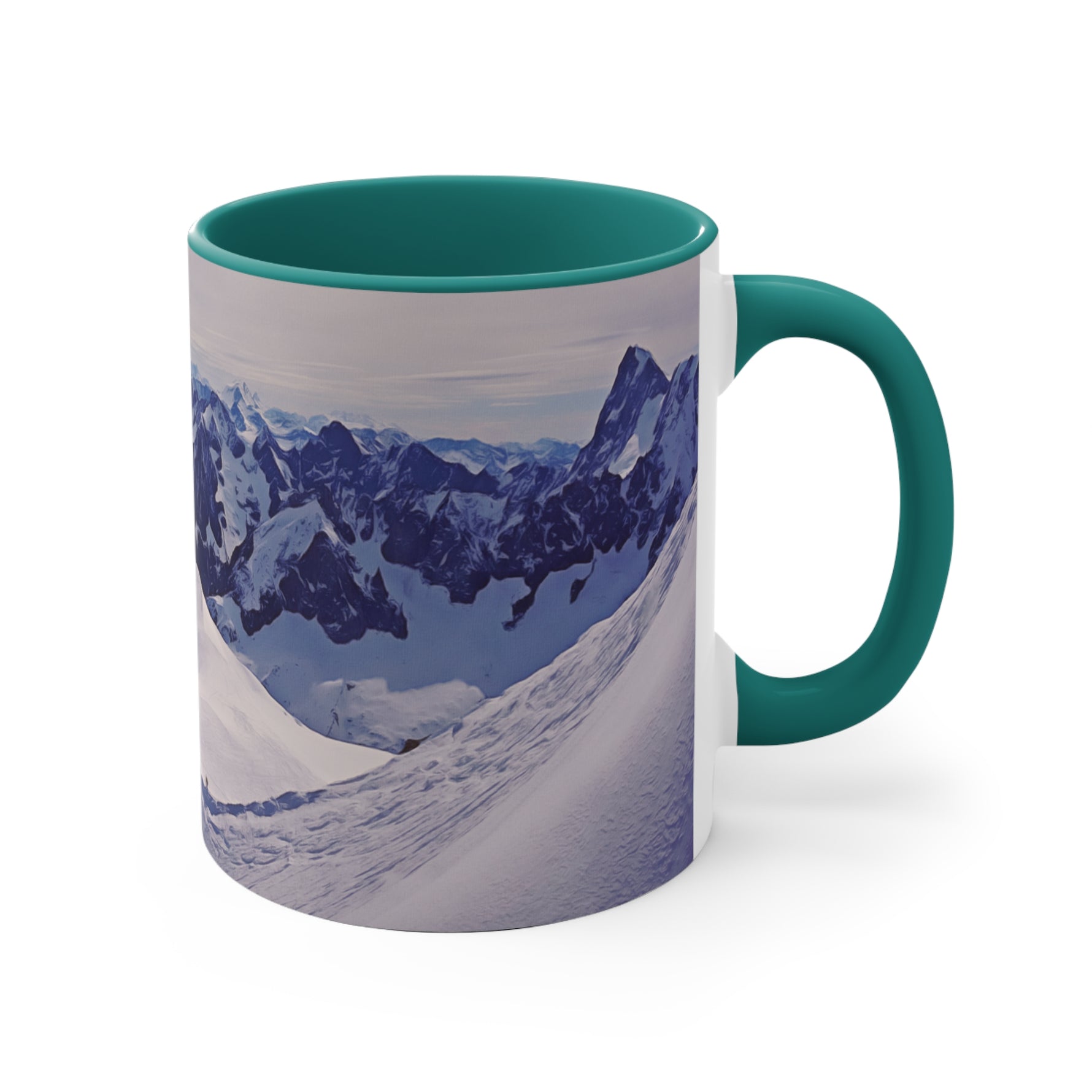 Mug 11oz - View from Mont Blanc, France (Variant 2)