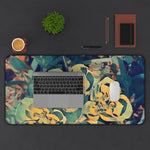 Desk Mat - Poly Art - Flower of Euphorbia Helioscopia