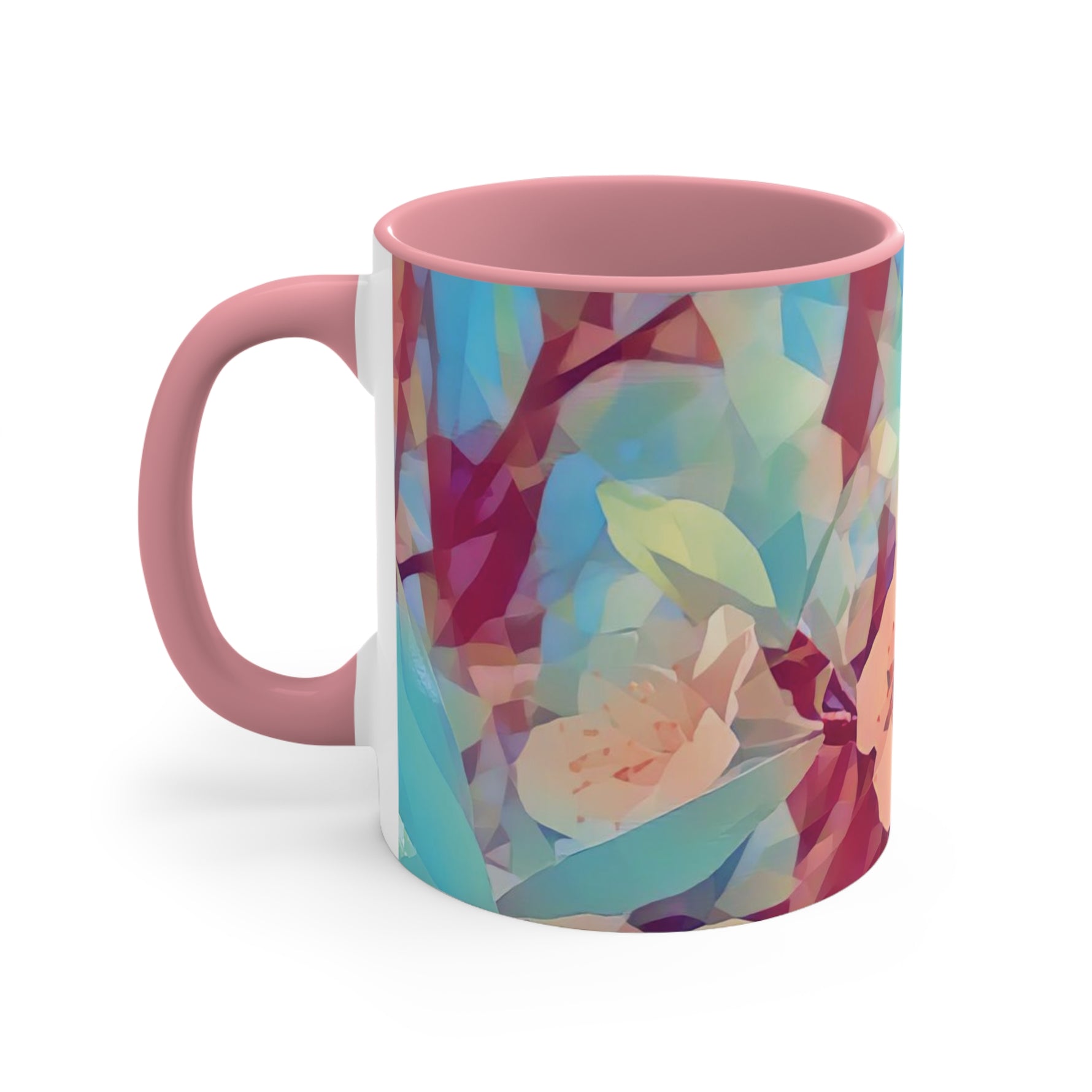 Mug 11oz - Poly Art - Apple's Tree Flower (Variant 3)
