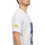 Unisex Heavy Cotton Tee - View from Mont Blanc