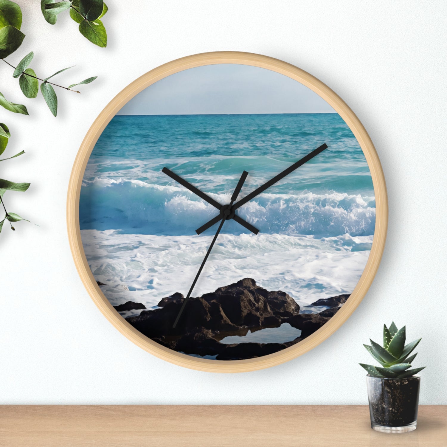 Wall Clock - Sea (Variant 06)