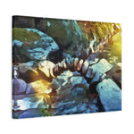 Stretched Matte Canvas - Stone Balance (Variant 3)