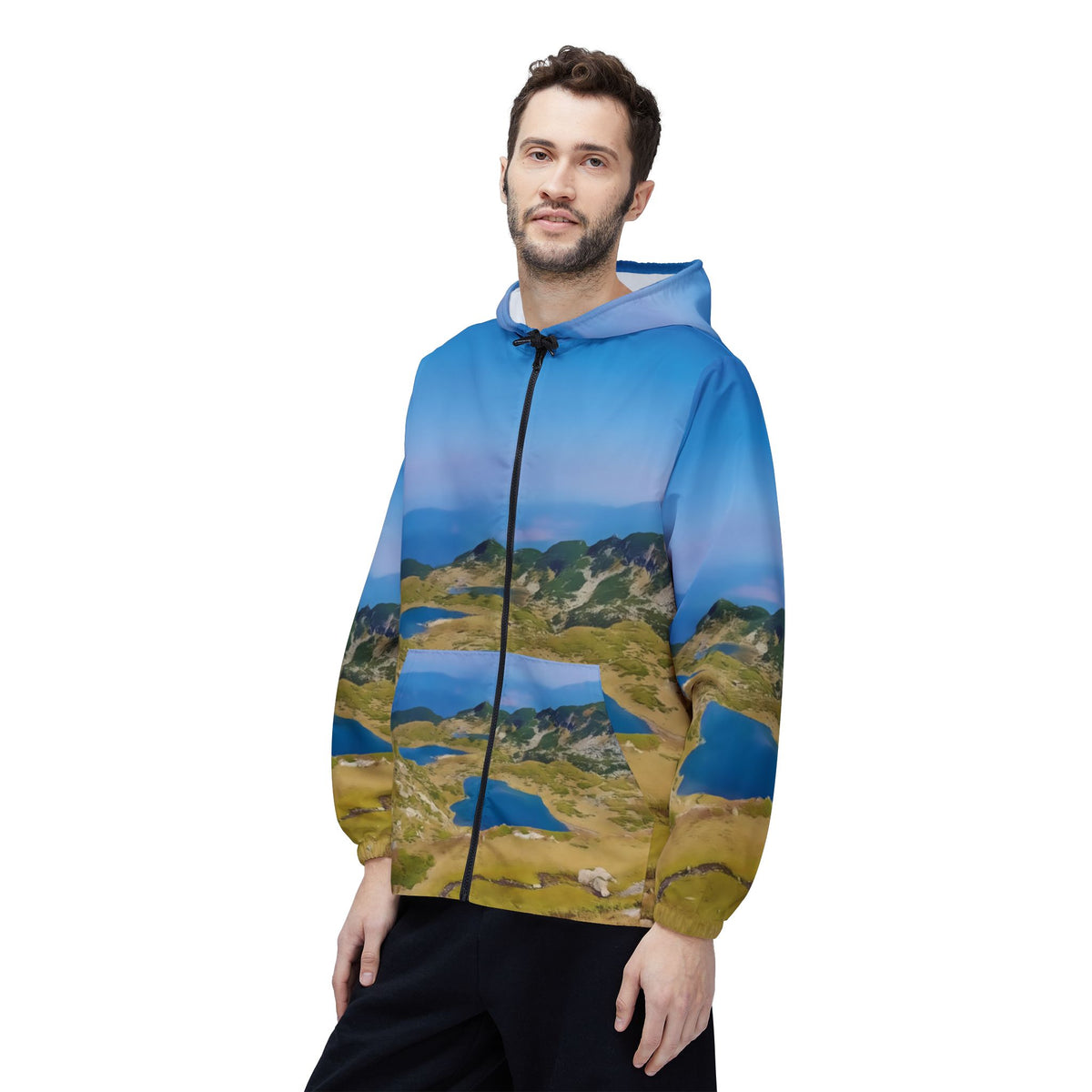 Windbreaker Jacket - Rila Lakes (Variant 1)