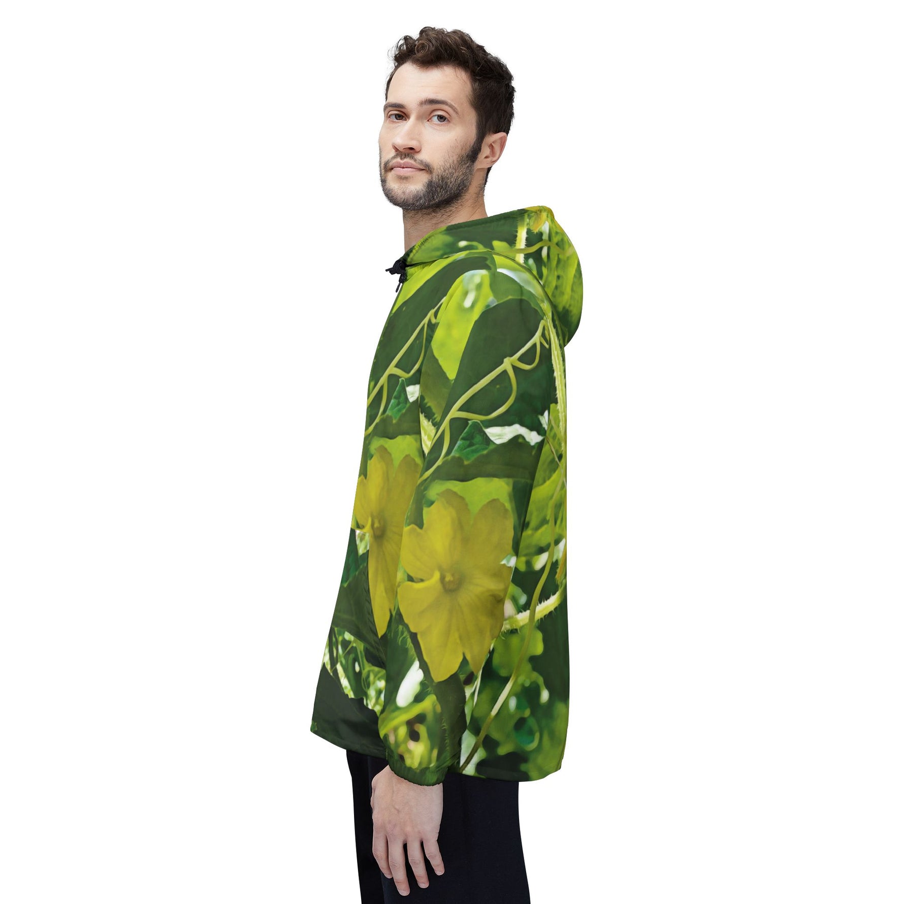 Windbreaker Jacket - Flower of Cucumber